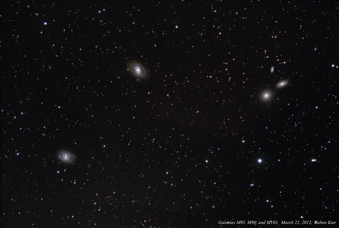 arrow marks the supernova, click on image for full size